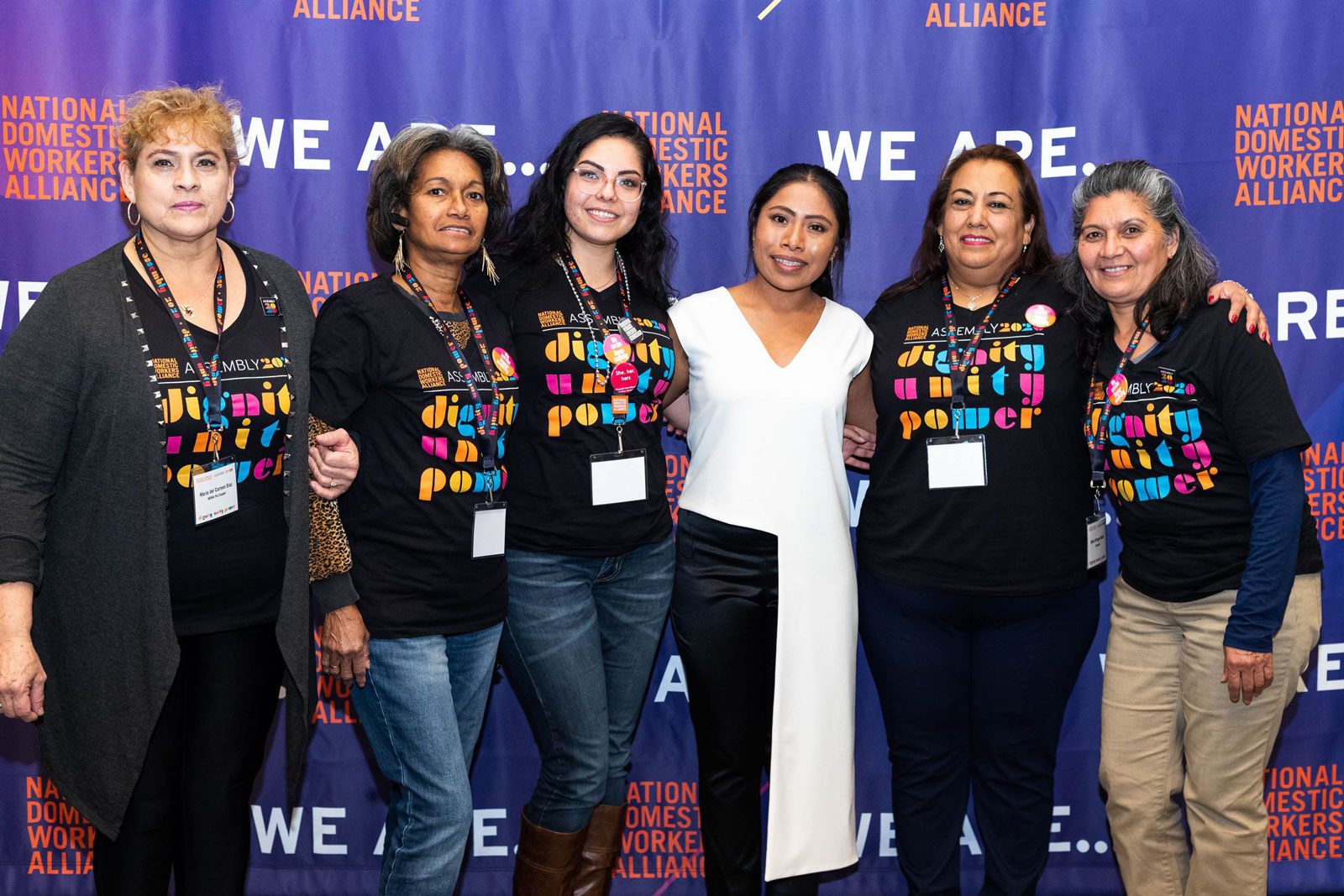 Home Health Aide participants at a conference